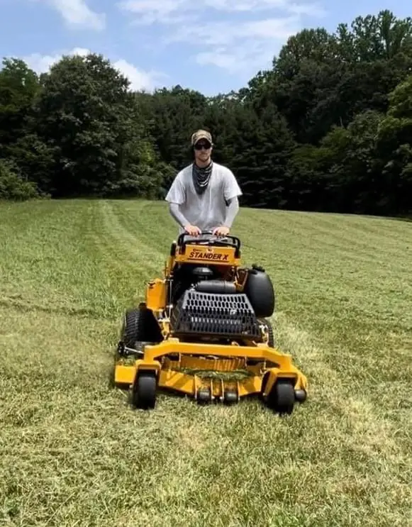 Zack Helmer, owner of WNC Lawn and Home Care
